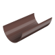 ПВХ Желоб полукруглый D-125мм 3м коричневый