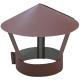Зонт-флюгарок для труб d100 цв в ассорт.